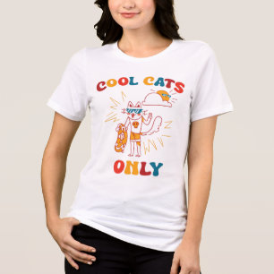 Cool Cats Only Tri-Blend Shirt