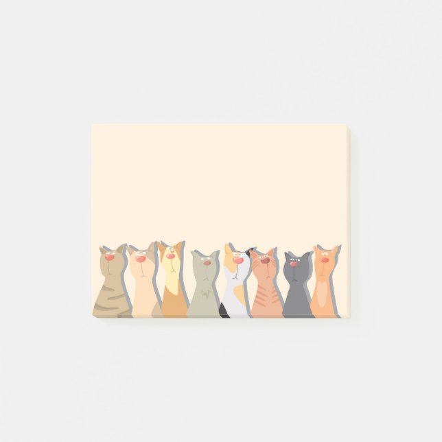 Cool Cats Post-it Notes (Front)