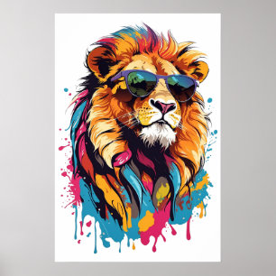 Cool Cats: The Lion Poster
