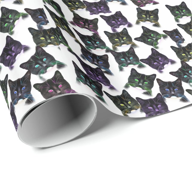 Cool Cats Wrapping Paper (Roll Corner)