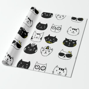 Cool Cats wrapping paper for any occasion
