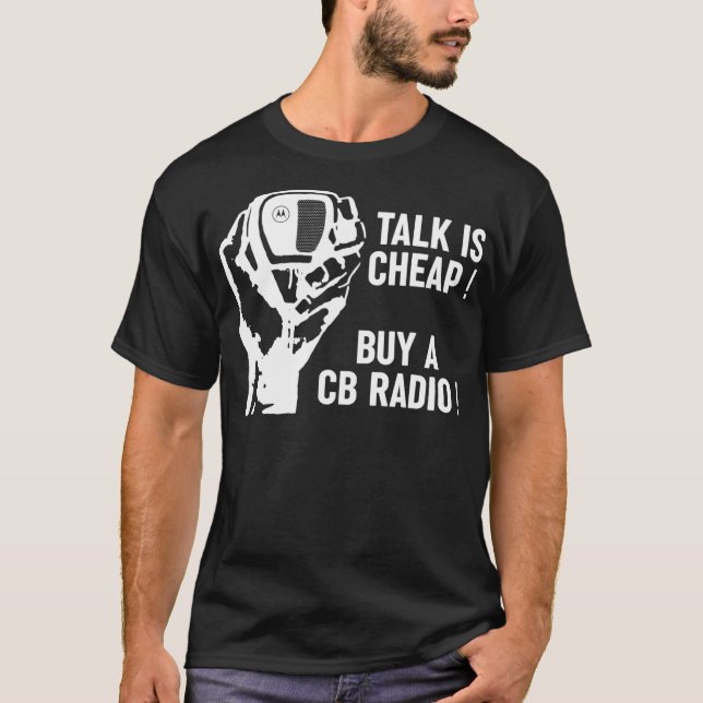 Cool CB HAM Radio Original Internet T-Shirt (Front)