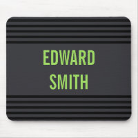 Cool Charcoal Neon Green with Black Lines