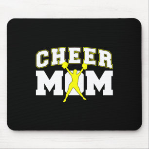Cool Cheer Mum Art For Women Cheerleader Cheerlead Mouse Pad