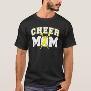 Cool Cheer Mum For Women Cheerleader Cheerleading  T-Shirt