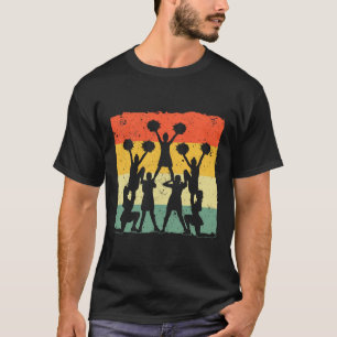 Cool Cheerleader Art Men Women Cheerleading Cheer T-Shirt