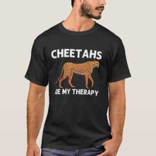 Cool Cheetah Design For Men Women Cat Animal Cheet T-Shirt