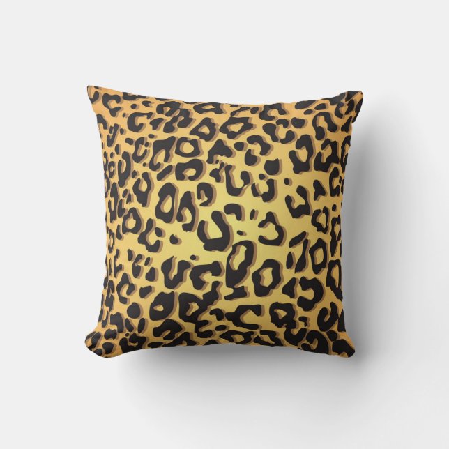 Cool Cheetah Pillow (Front)