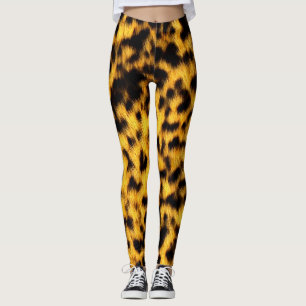 Cool Cheetah Rave Love Leggings