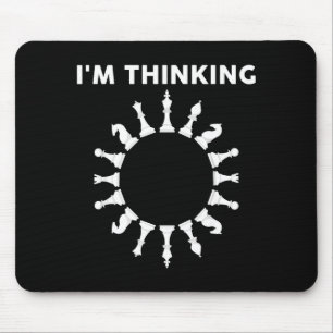 Cool Chess Art For Men Women Kids Chess Player Che Mouse Pad