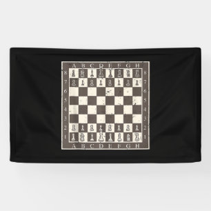 Cool Chess Board Halloween Costume Funny Lazy DIY Banner