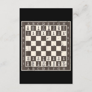 Cool Chess Board Halloween Costume Funny Lazy DIY Enclosure Card