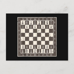 Cool Chess Board Halloween Costume  Funny Lazy DIY Invitation Postcard