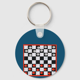 Cool Chess Board Halloween Costume Funny Lazy DIY Key Ring