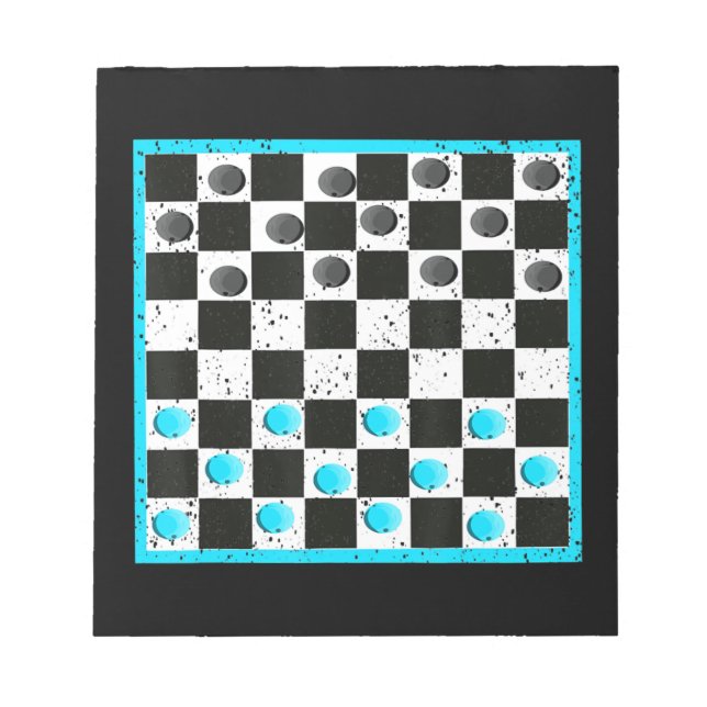 Cool Chess Board Halloween Costume  Funny Lazy DIY Notepad (Front)