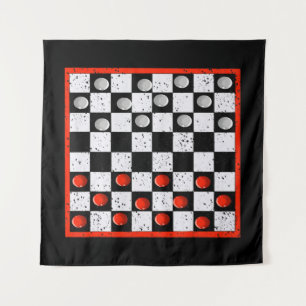 Cool Chess Board Halloween Costume  Funny Lazy DIY Tapestry