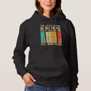 Cool Chess For Men Women Piece Chess Player Coach  Hoodie