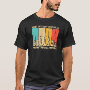 Cool Chess For Men Women Piece Chess Player Coach  T-Shirt