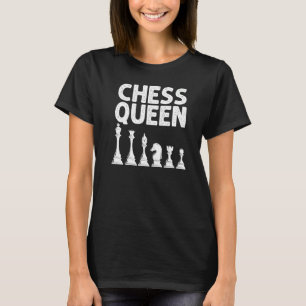 Cool Chess For Women Grandma Board Game Chess Play T-Shirt