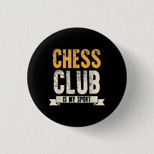 Cool Chess Player Lover Birthday Gift Chess Club 3 Cm Round Badge