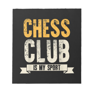 Cool Chess Player Lover Birthday Gift Chess Club Notepad