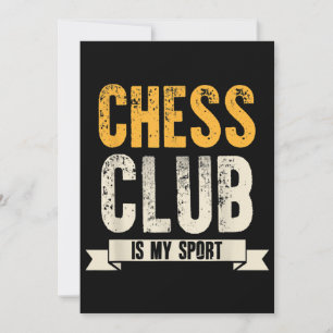 Cool Chess Player Lover Birthday Gift Chess Club Thank You Card