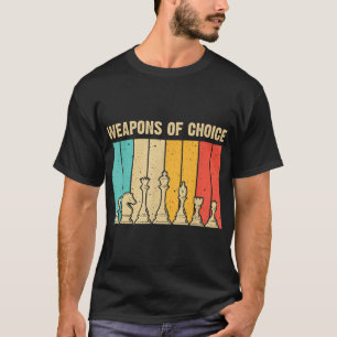 Cool Chess Players Art For Men Women Board Game Ch T-Shirt