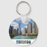 Cool Chicago River Skyline Photo