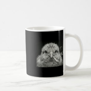 Cool Chick Smoking Cigarette Photo Art Funny By Ch Coffee Mug