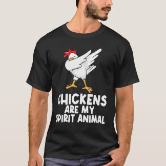 Cool Chicken For Men Women Dabbing Domestic Fowl P T-Shirt