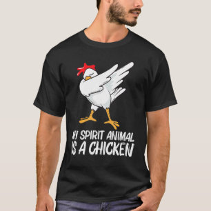Cool Chicken For Men Women Dabbing Domestic Fowl P T-Shirt