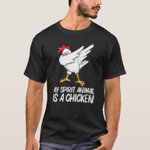 Cool Chicken For Men Women Dabbing Domestic Fowl P T-Shirt
