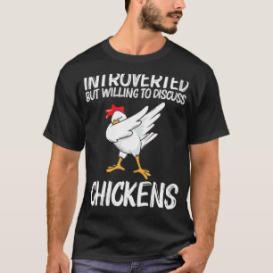 Cool Chicken For Men Women Dabbing Domestic Fowl P T-Shirt