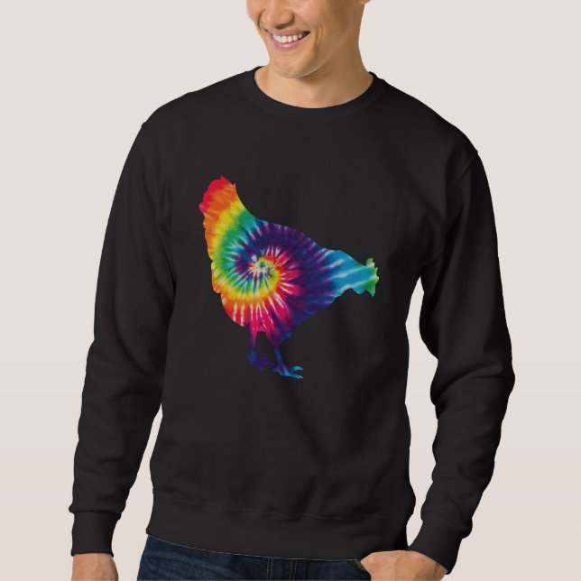 Cool Chicken For Men Women Poultry Chicken Farmer  Sweatshirt (Front)