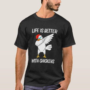 Cool Chicken For Men Women Rooster Animal Bird T-Shirt