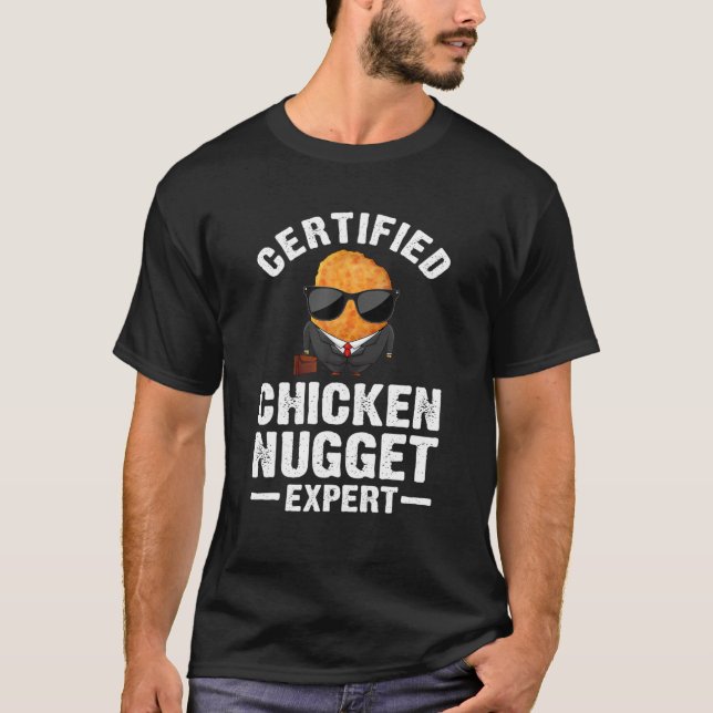 Cool Chicken Nugget For Men Women Kids Nug Life Fo T-Shirt (Front)