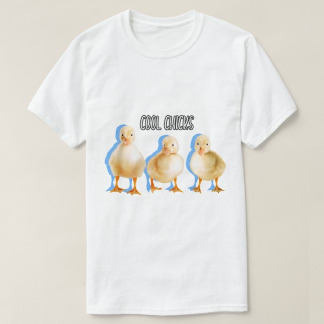 Cool chicks out there   T-Shirt (Design Front)