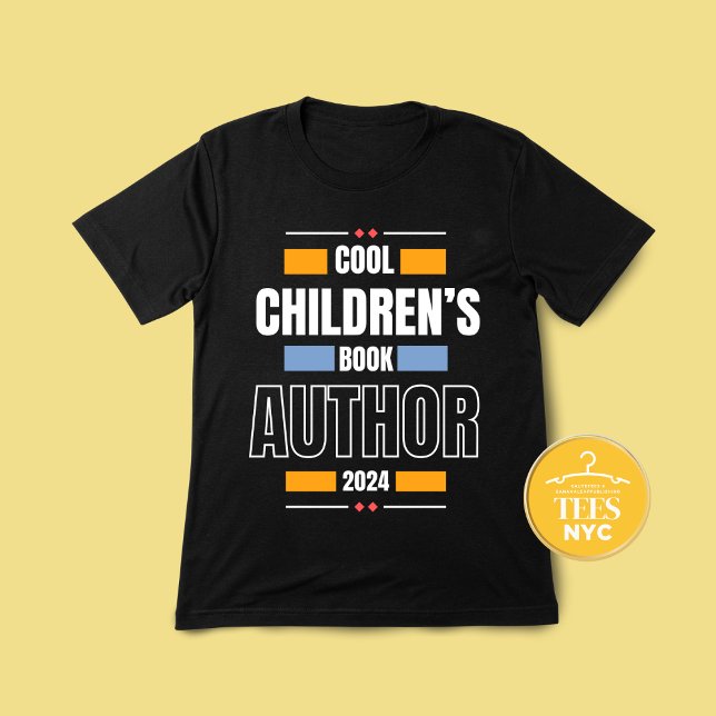 Cool Children's Book Author Unisex T-shirt  (Creator Uploaded)