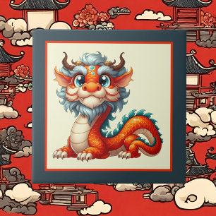 Cool china dragon lovers  ceramic tile