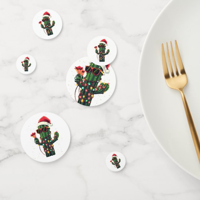 Cool Christmas Cactus with Amaryllis Confetti (Group)