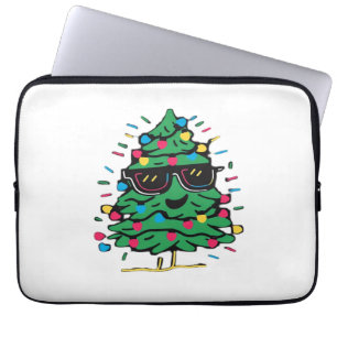 Cool Christmas Tree Classic Laptop Sleeve