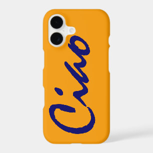 cool Ciao hello Italian funny trendy iPhone