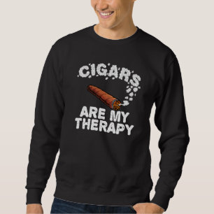 Cool Cigar For Men Women Smoker Cigarillo Smoking  Sweatshirt
