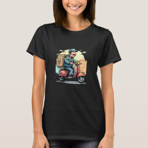 Cool City Delivery Costume for Fast Food and Pizza T-Shirt