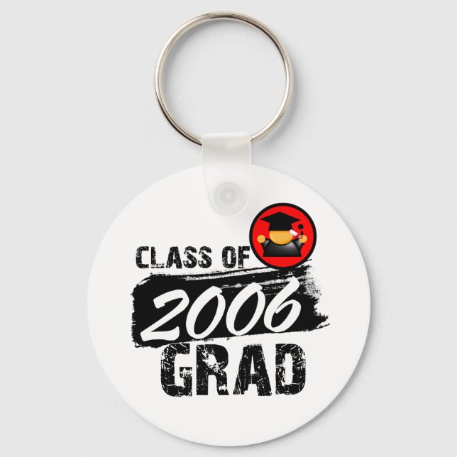 Cool Class of 2006 Grad Key Ring (Front)
