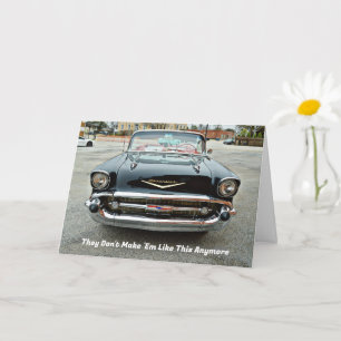 Cool Classic Car Great Dad Father's Day Card