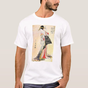 Cool Classic Oriental Japanese Geisha art T-Shirt