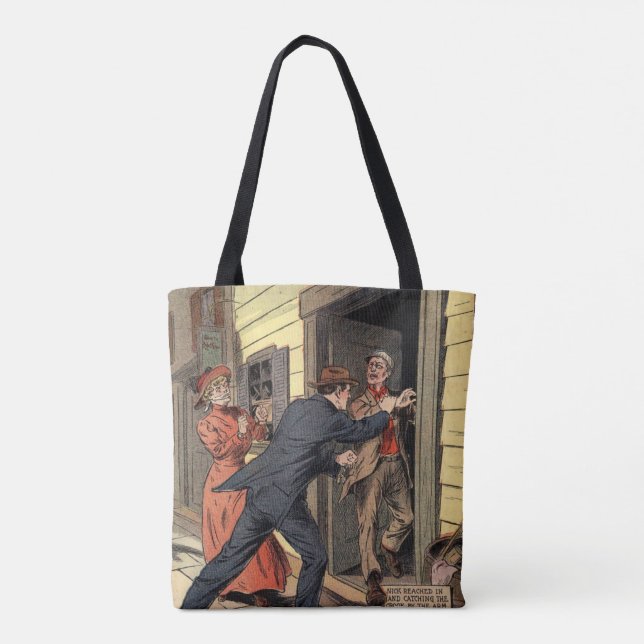Cool Classic Story Tote Bag (Back)