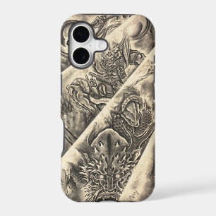 Cool classic vintage japanese demon ink tattoo
