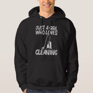 Cool Cleaning Art For Girls Kid Clean Cleaner Tool Hoodie